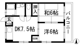 シエテ山田の物件間取画像